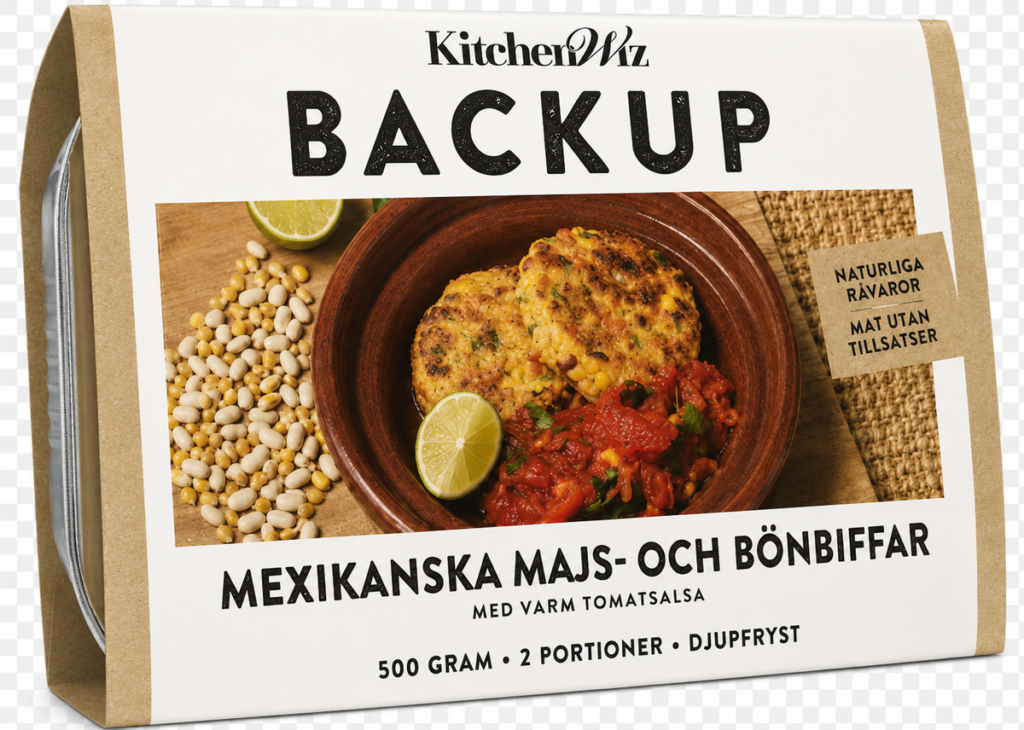 Mexikanska majs- och bönbiffar