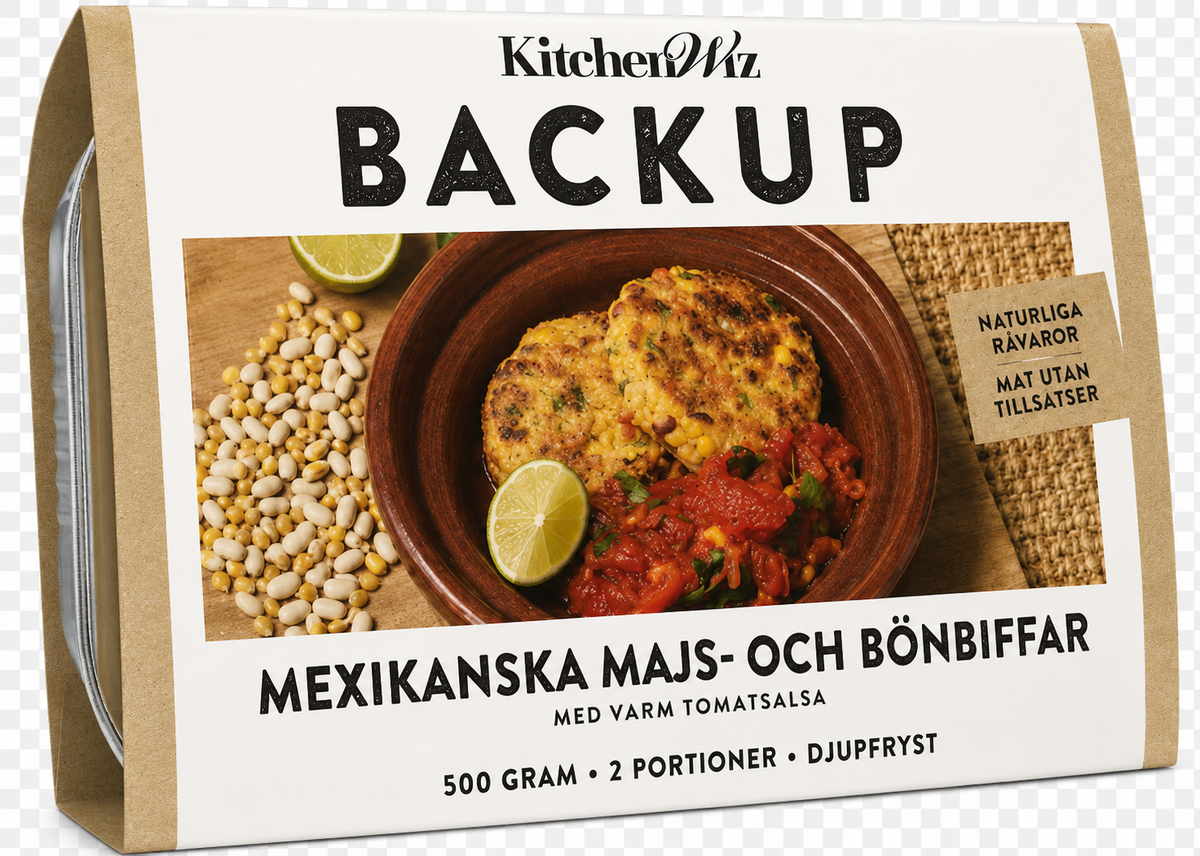 Mexikanska majs- och bönbiffar