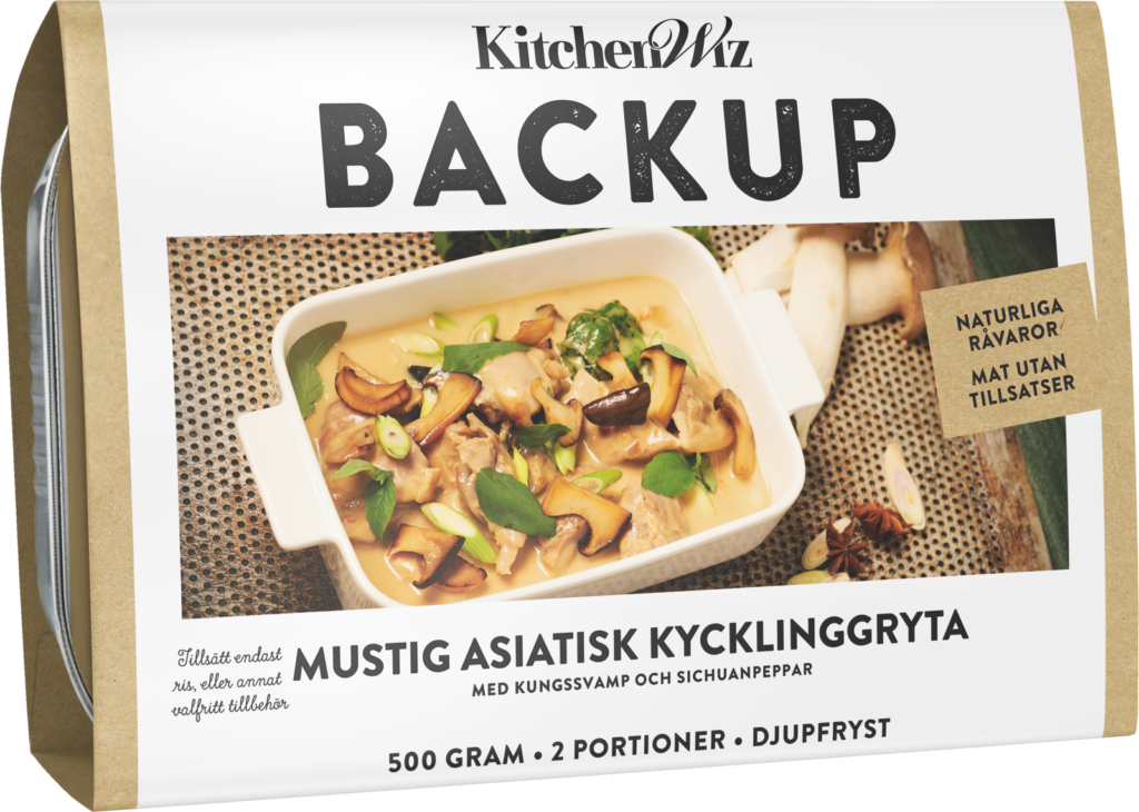 Tillbaka! Mustig asiatisk kycklinggryta